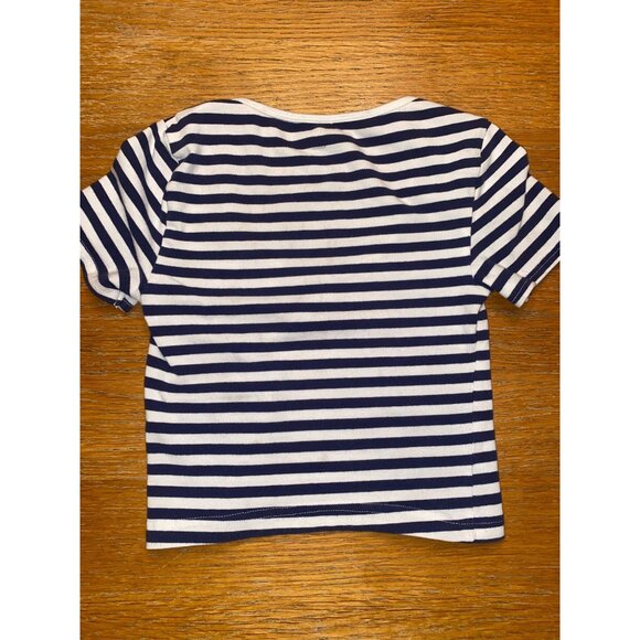 Nollie Striped Crop Top-XS - Picture 3 of 3